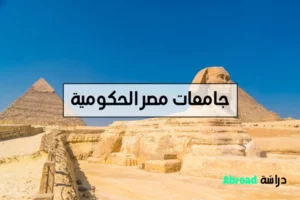 جامعات مصر الحكومية